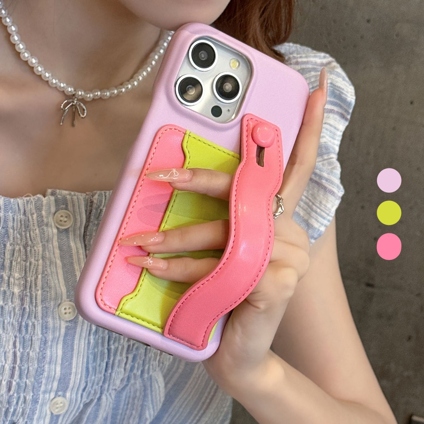 Candy-Colored Wristband IPhone Case
