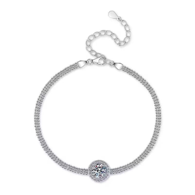 Women's Adjustment Premium Bracelet Moissanite