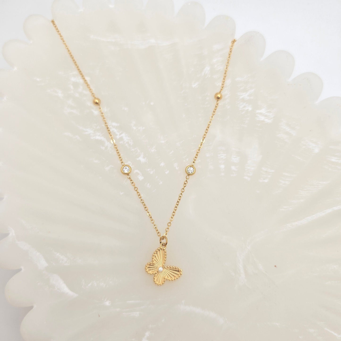 Vanessa Butterfly Necklace