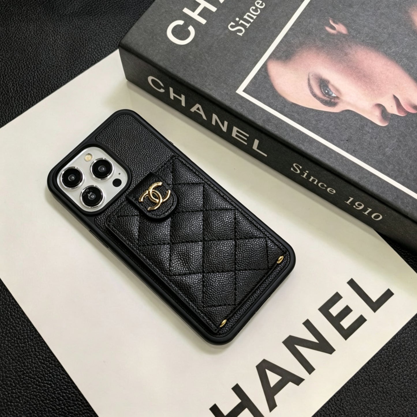 Elegant Crossbody Leather iPhone Case