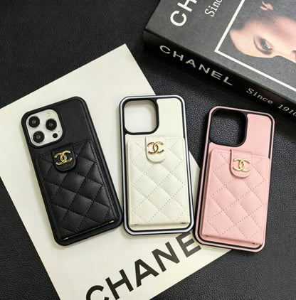 Elegant Crossbody Leather iPhone Case