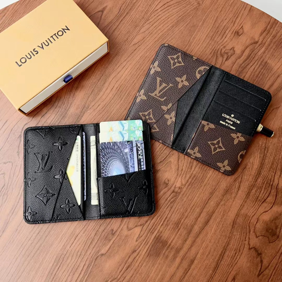 Elegant LV Checkered & Monogram Wallets