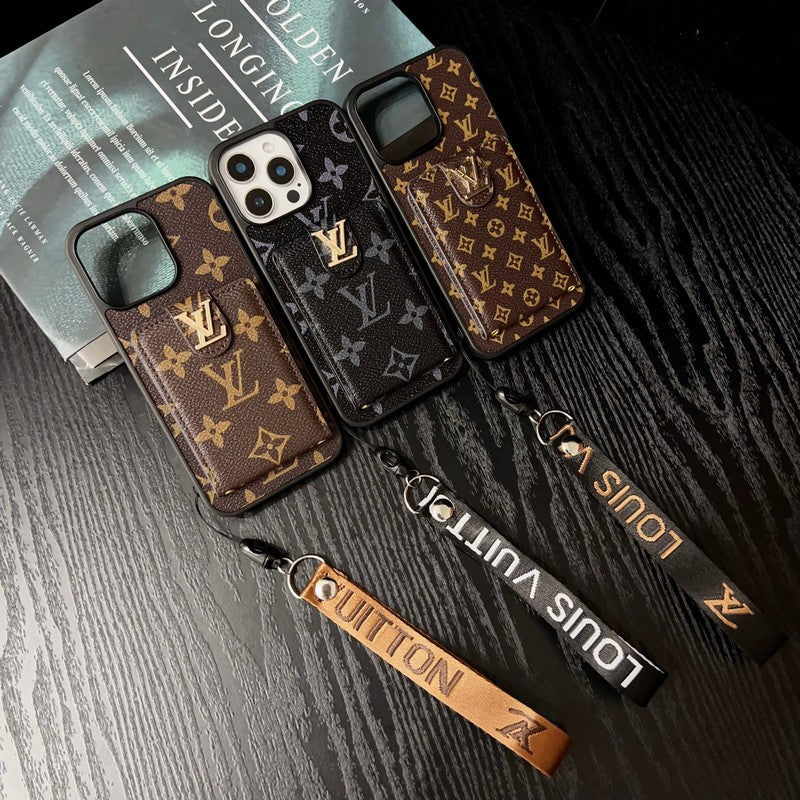 Luxury Classic Color Crossbody iPhone Case
