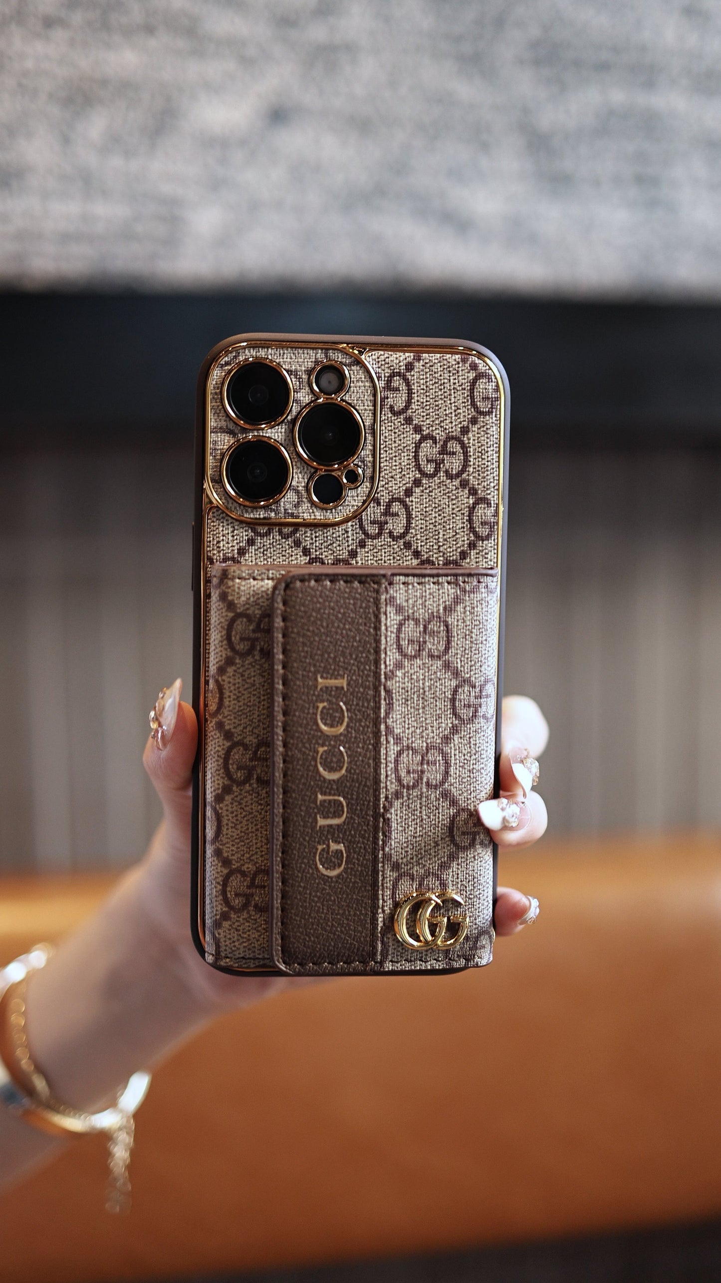 New Classic Luxury Card Holder Phone Case  03