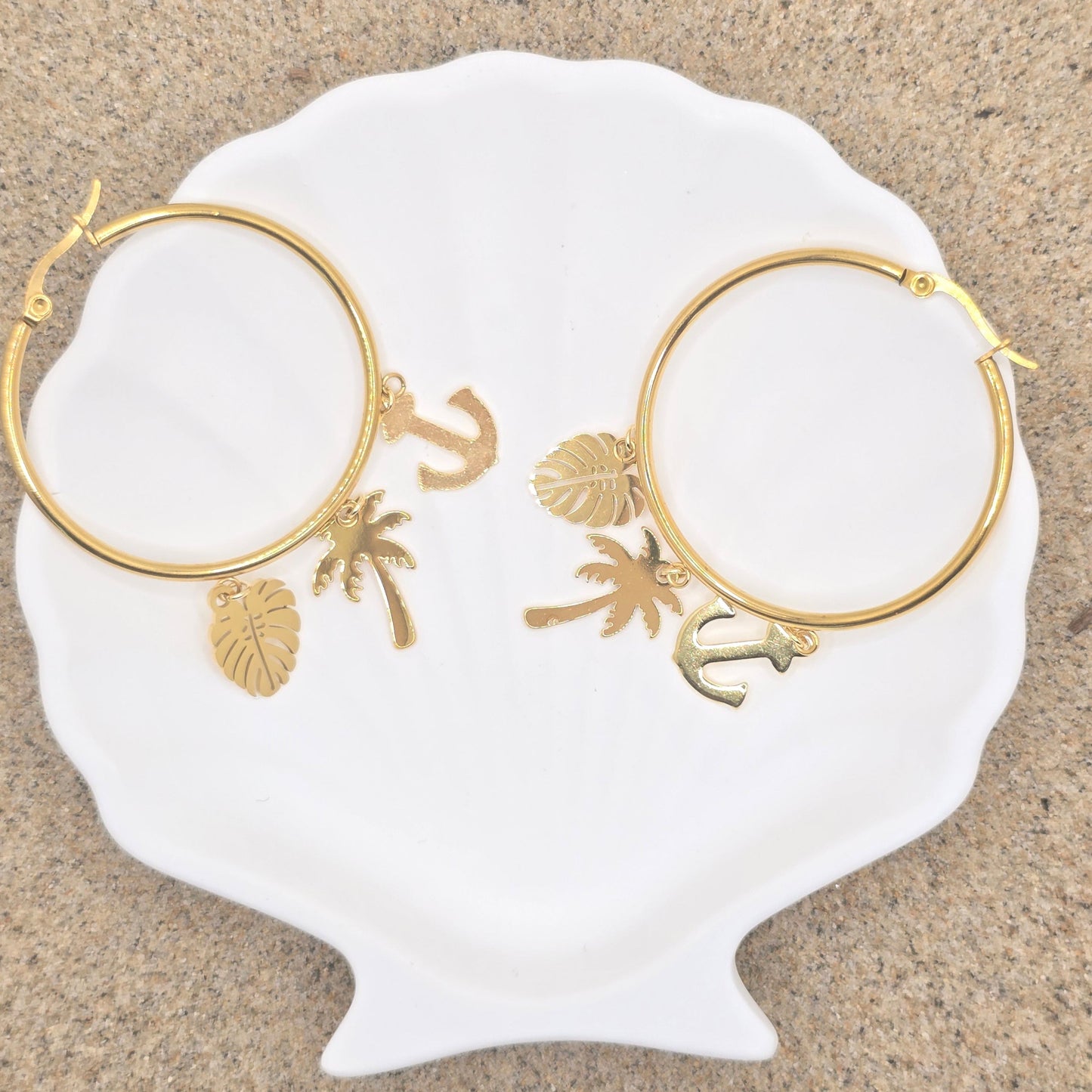 Anchored in Paradise Earrings