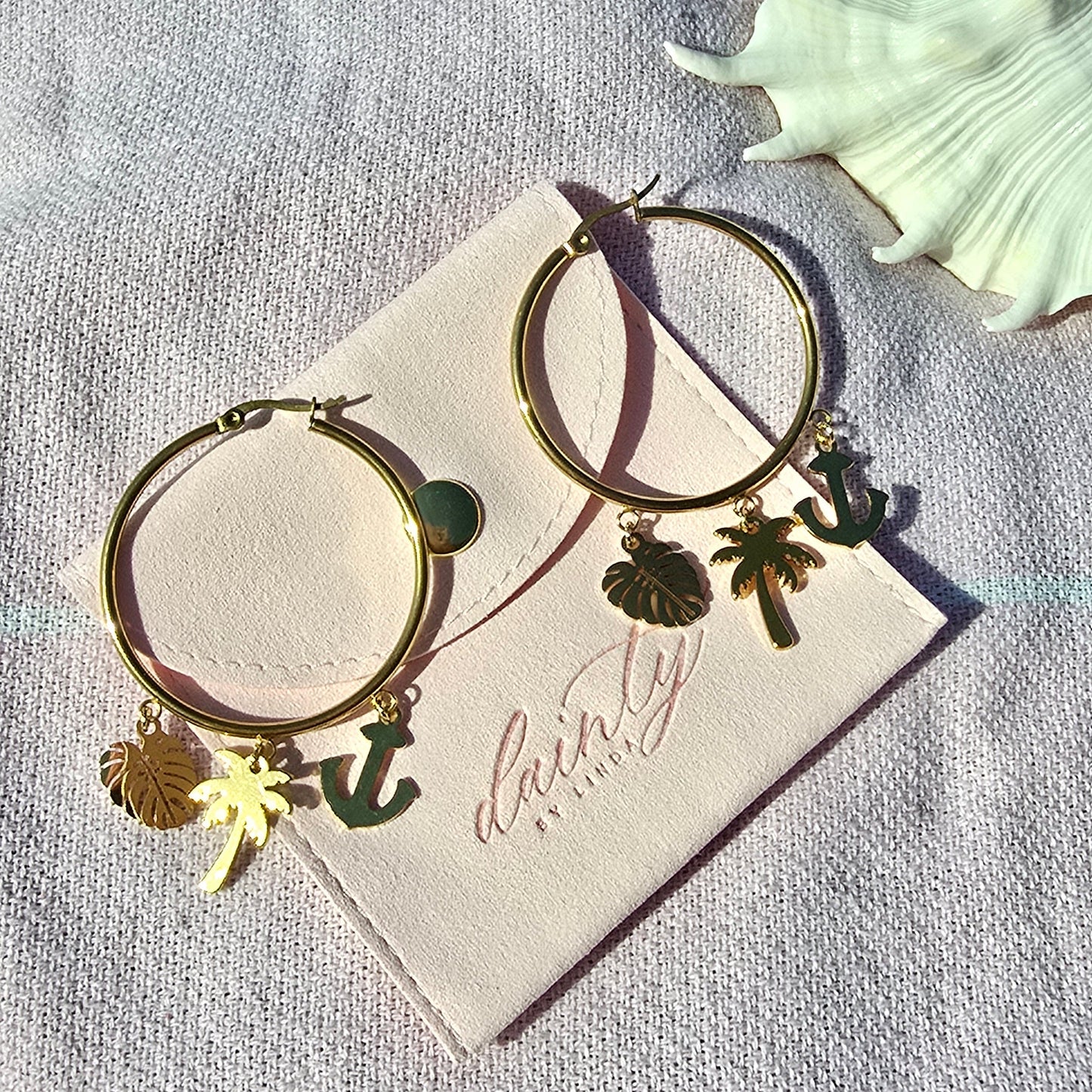 Anchored in Paradise Earrings