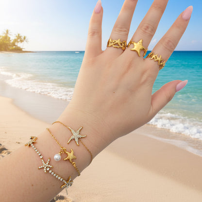 Starfish Tennis Bracelet