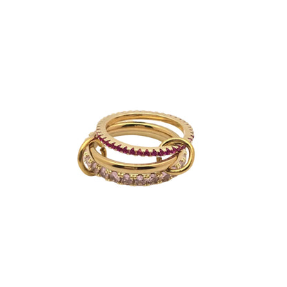 Blush Link Ring