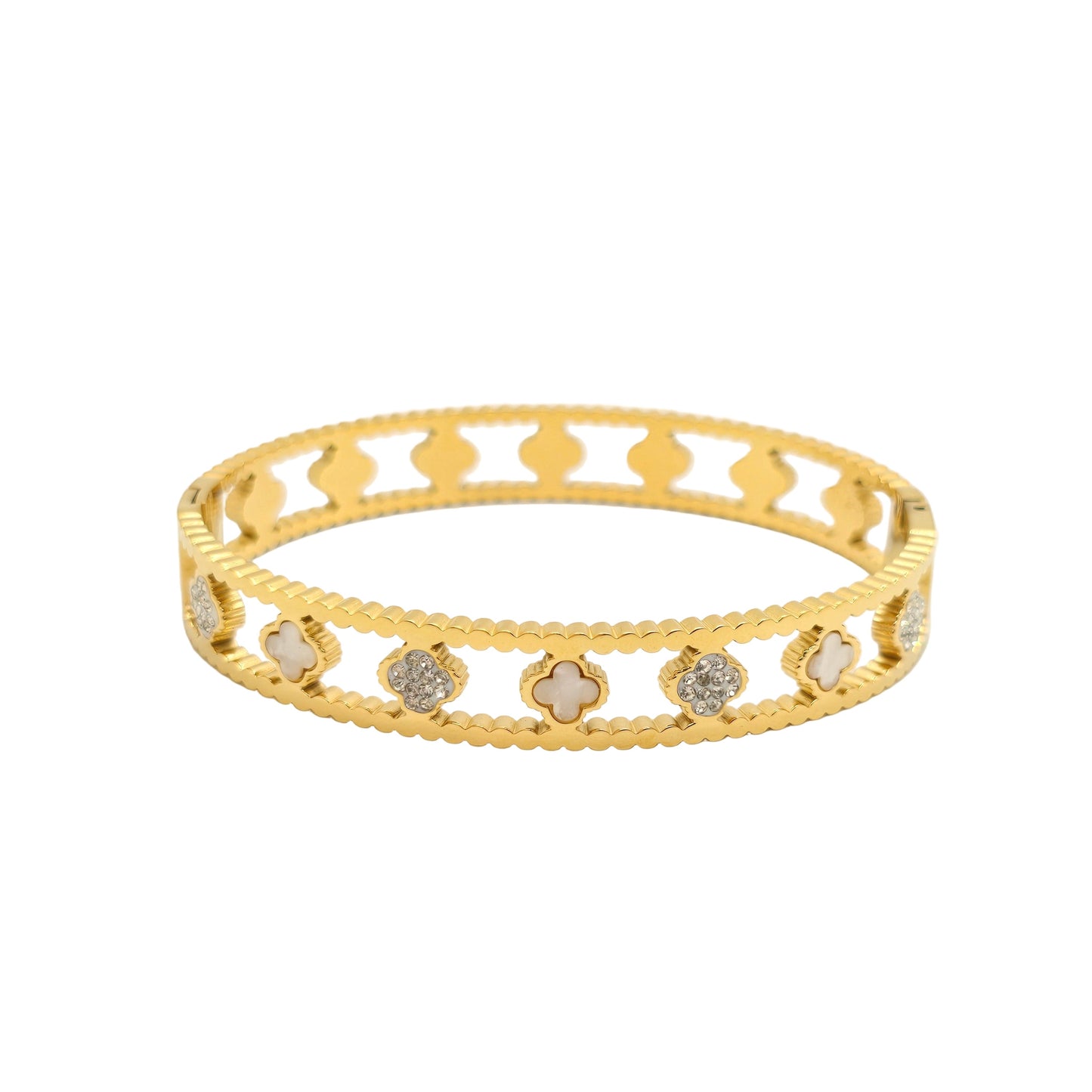 Clover Dot Bangle