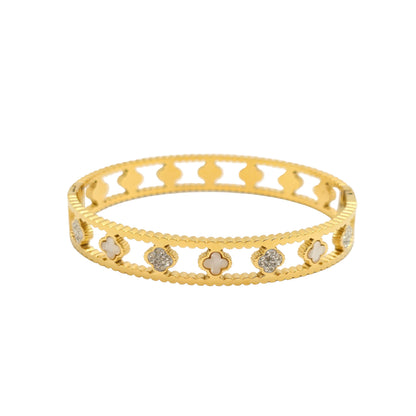 Clover Dot Bangle