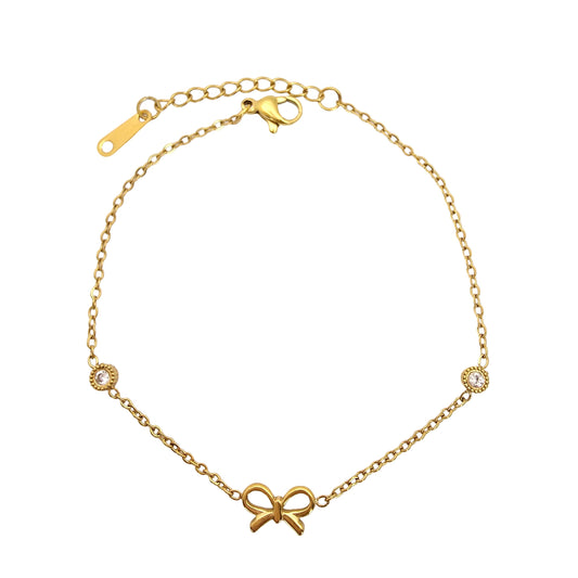 Dainty Mini Bow Bracelet