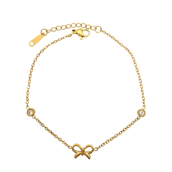 Dainty Mini Bow Bracelet
