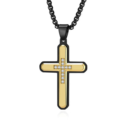 Davant Gold Cross Necklace