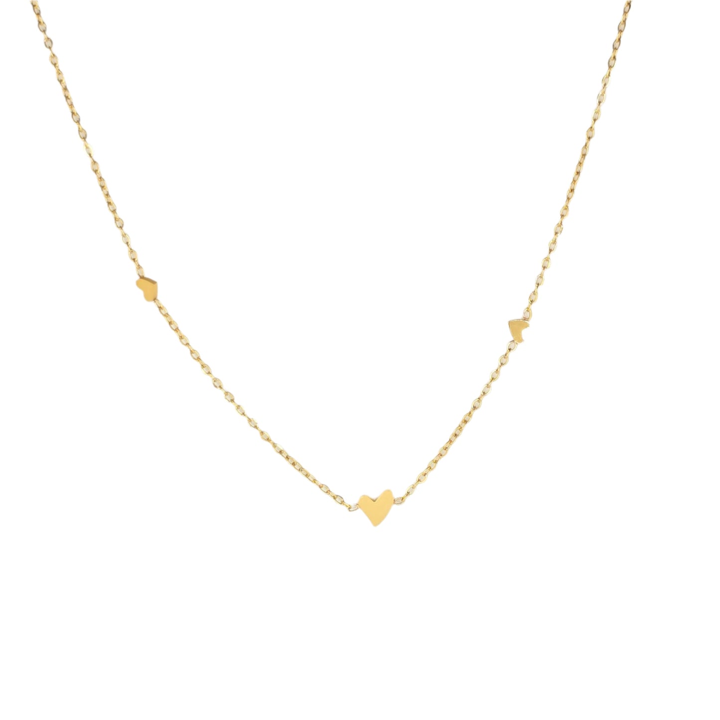 Elle Hearts Necklace
