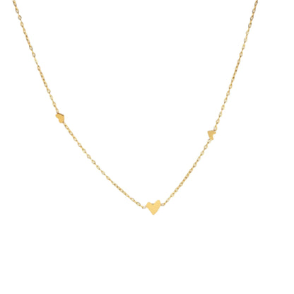 Elle Hearts Necklace