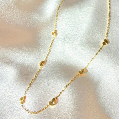 Gia Dainty Heart Necklace