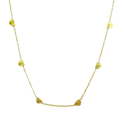 Gia Dainty Heart Necklace