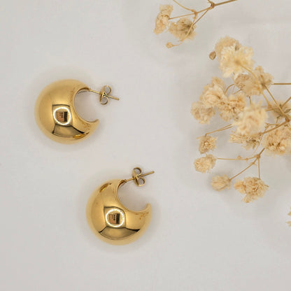 Gold Ornament Earrings