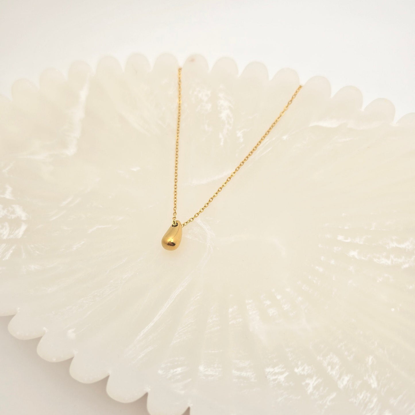Golden Drop Necklace