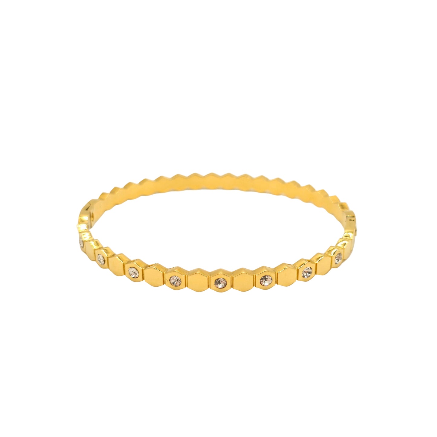 Golden Hive Bangle