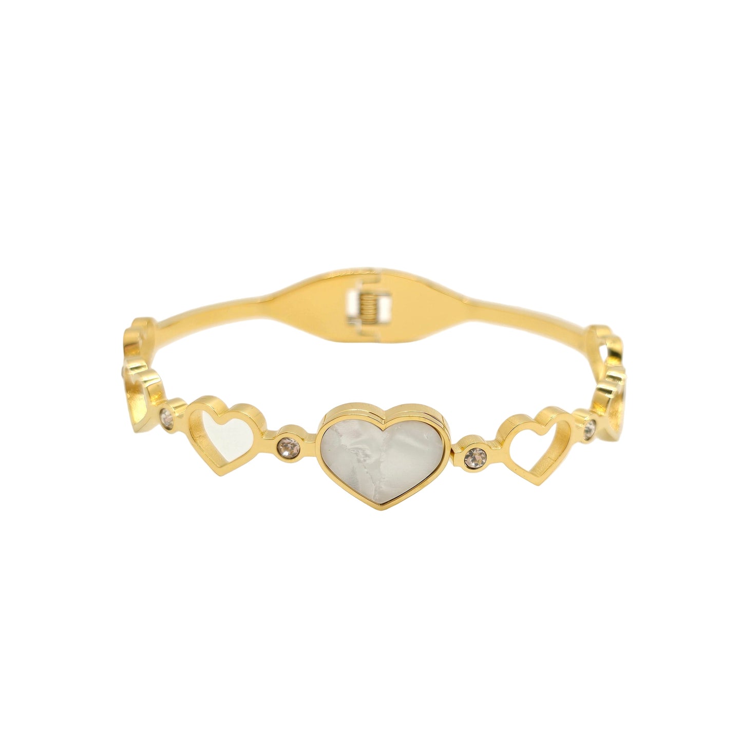 Halo Heart Bangle