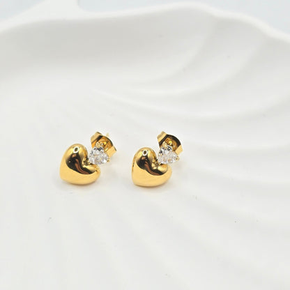 Harmonie Double Heart Earrings