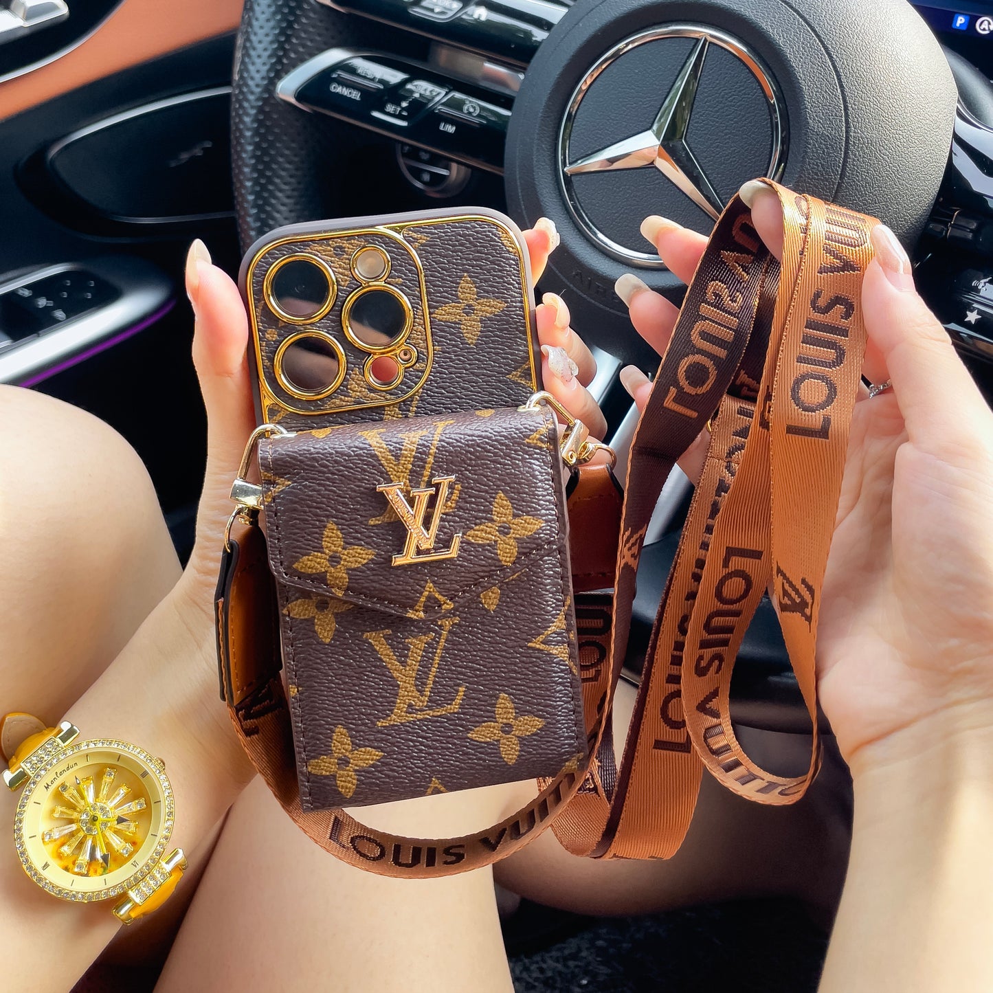 Classic Luxury Card Holder iPhone Case