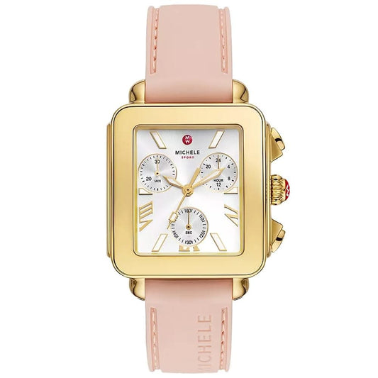 MICHELE Deco Sport Chronograph 36mm Watch