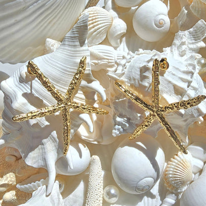 Large StarFish Earrings
