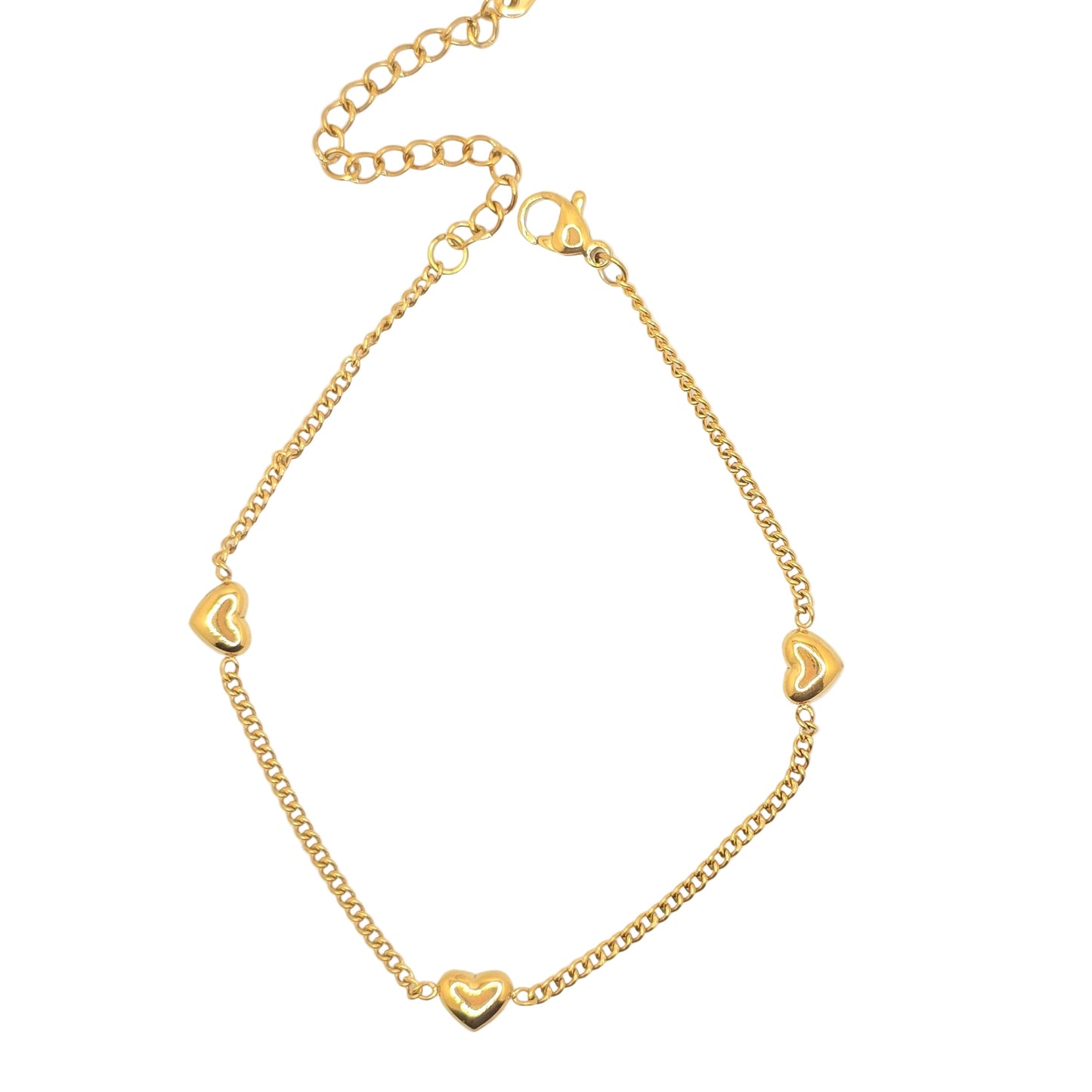 Linked Hearts Bracelet