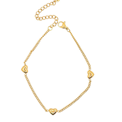 Linked Hearts Bracelet