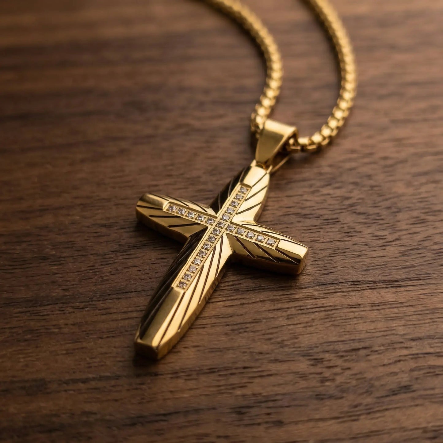Logan Cross Necklace