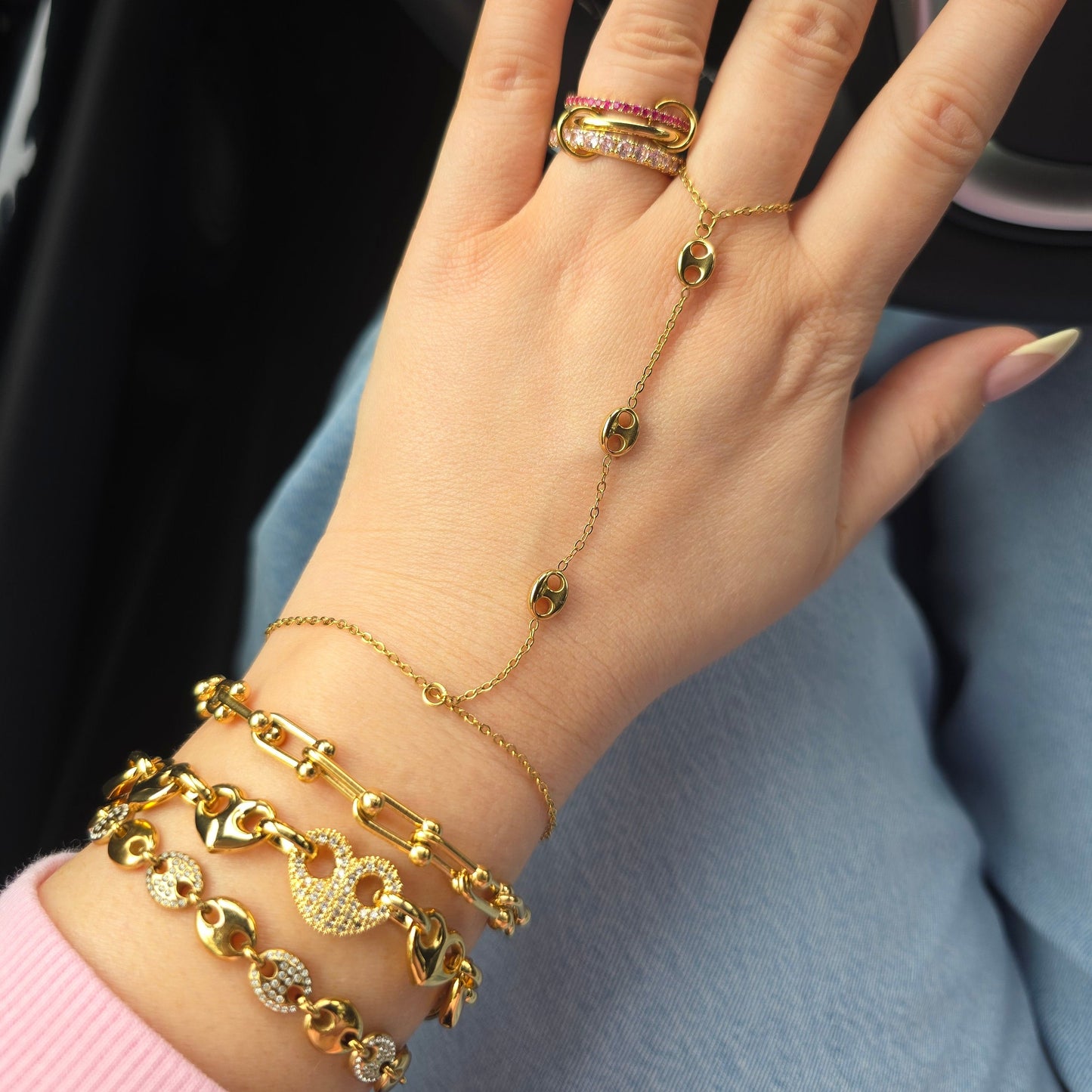 Pave Mariners Bracelet