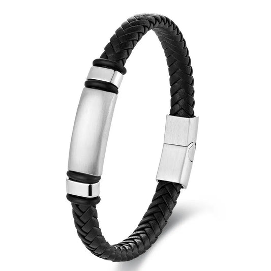 Lynk Men's Leather Cuff