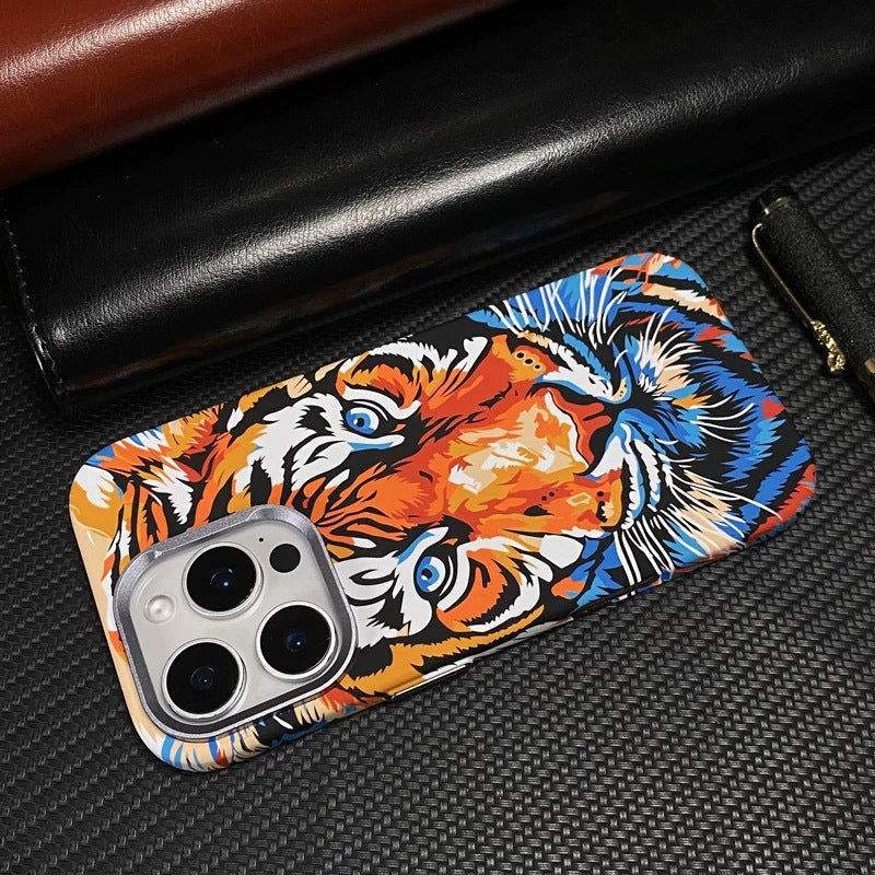 Animal Kevlar Carbon Fiber Magnetic iPhone case