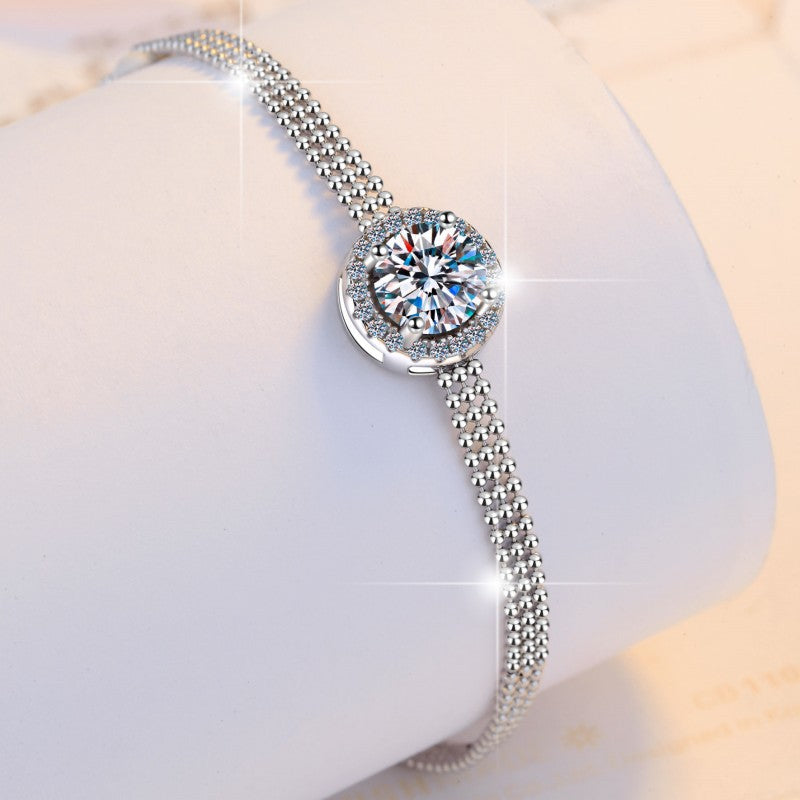 Women's Adjustment Premium Bracelet Moissanite