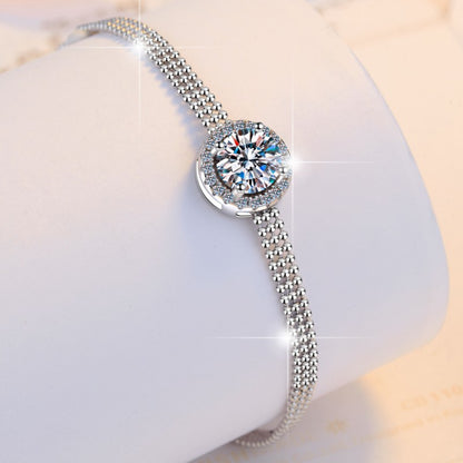 Women's Adjustment Premium Bracelet Moissanite