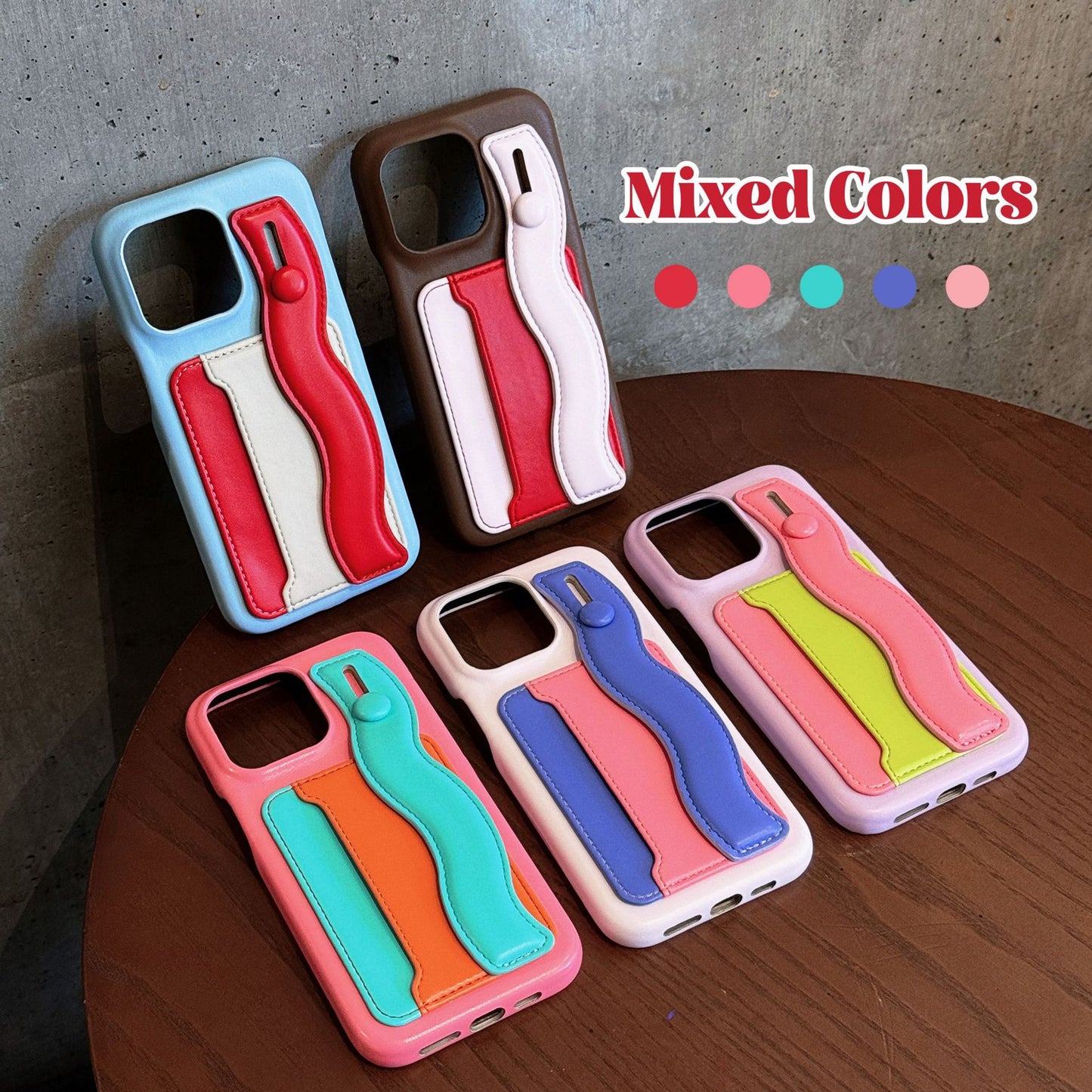 Candy-Colored Wristband IPhone Case