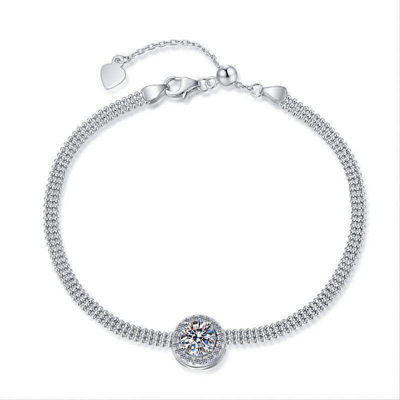 Women's Adjustment Premium Bracelet Moissanite