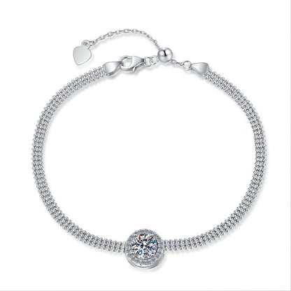 Women's Adjustment Premium Bracelet Moissanite
