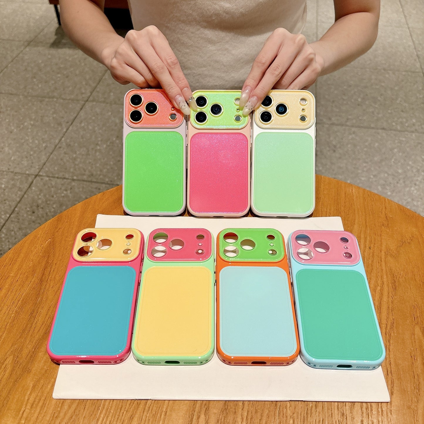 Ins contrast color dopamine instantly transforms into an applicable Apple case