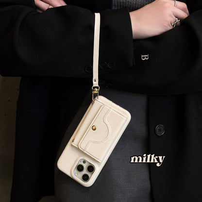 Mirror-Style Portable Card Holder, Stylish IPhone Case