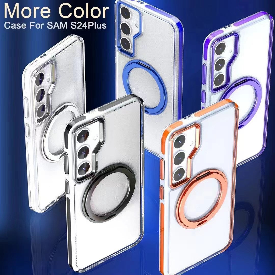 Samsung rotating bracket magnetic protective cover 360