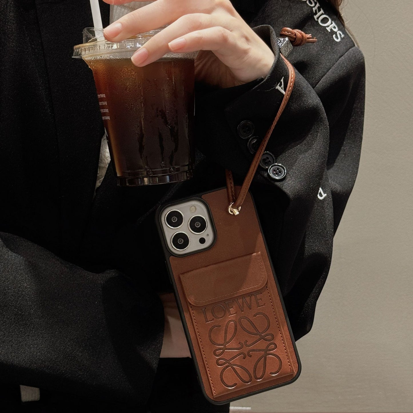 Trendy brand iPhone phone case