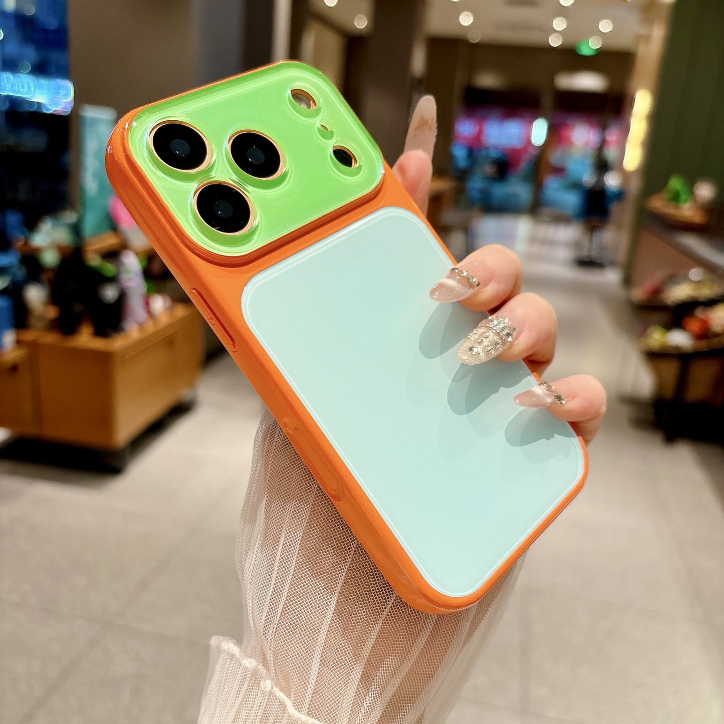 Ins contrast color dopamine instantly transforms into an applicable Apple case