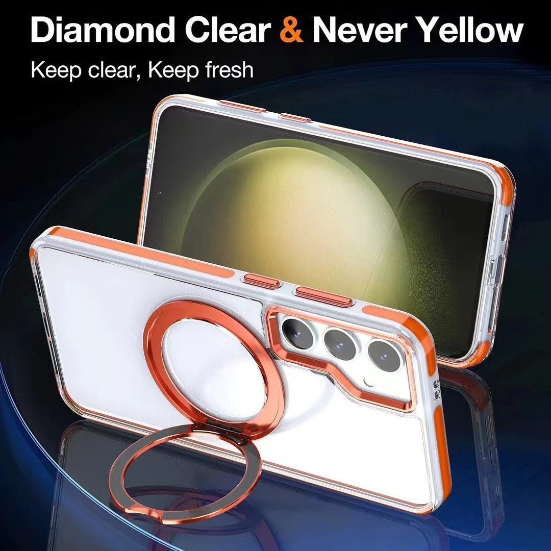 Samsung rotating bracket magnetic protective cover 360
