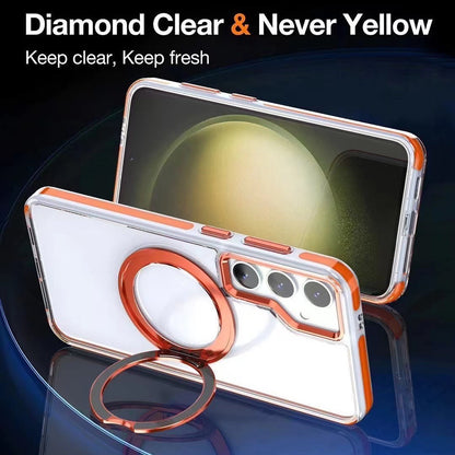 Samsung rotating bracket magnetic protective cover 360