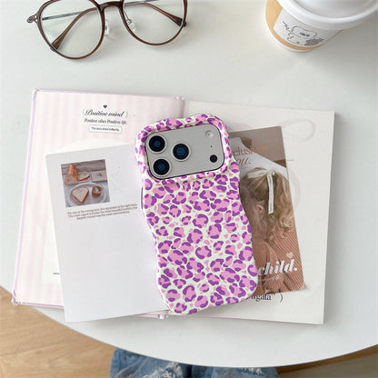 Personalized leopard print, leopard print contrasting color, mobile phone case.