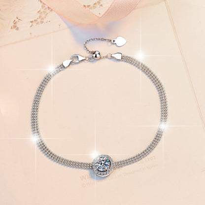 Women's Adjustment Premium Bracelet Moissanite