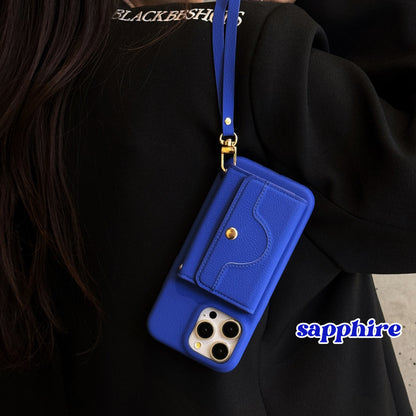 Mirror-Style Portable Card Holder, Stylish IPhone Case
